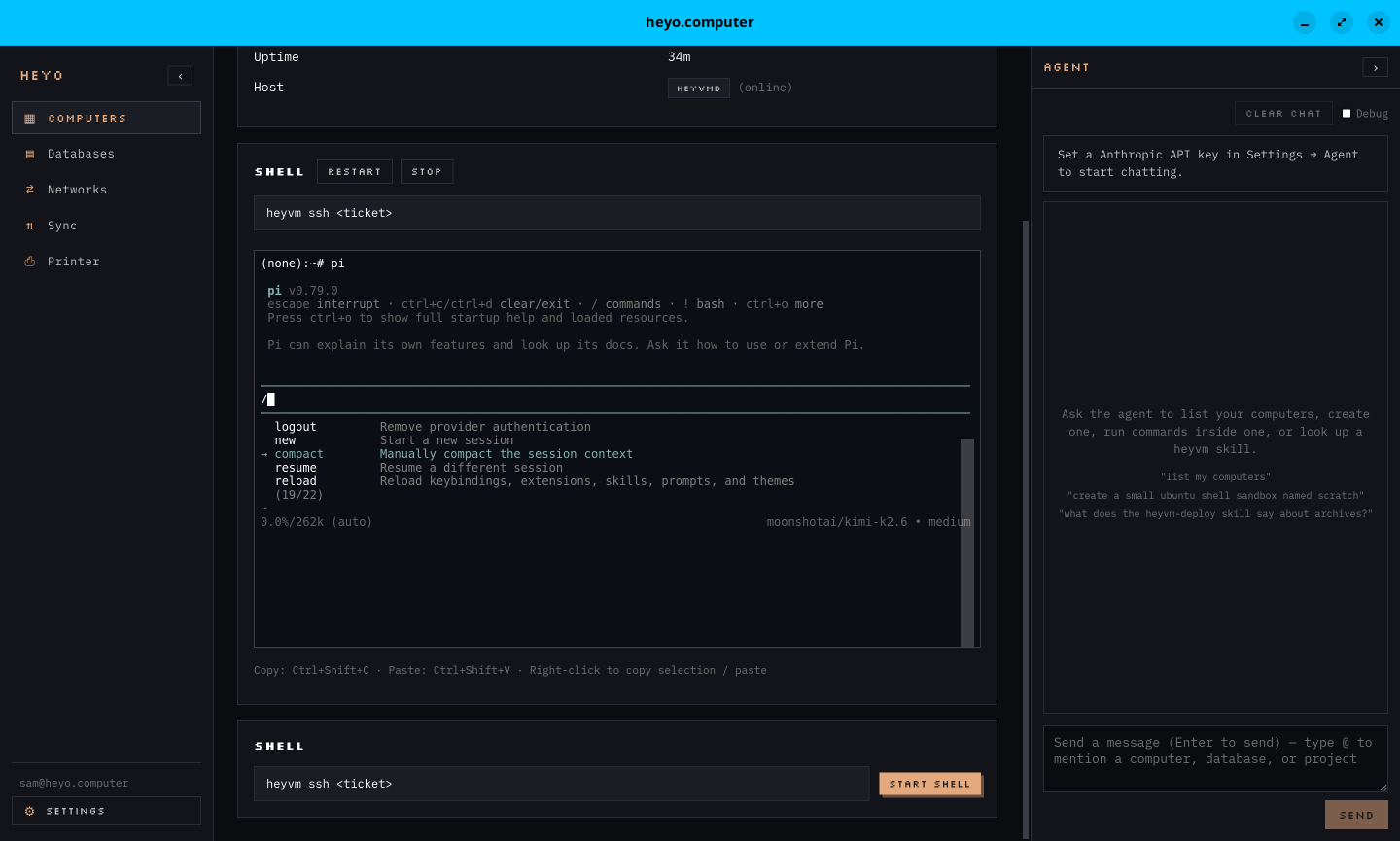 pi in desktop app